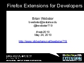 Firefox extensions for_developers